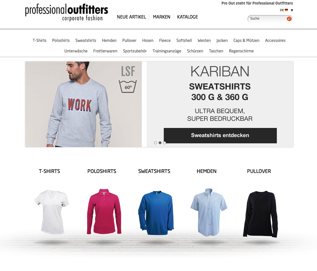 EIGENER ONLINE-SHOP EIGENER ONLINE-SHOP